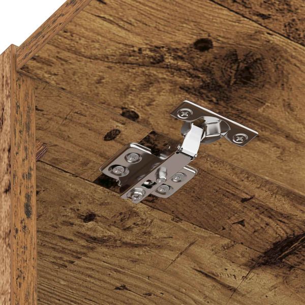 Шкаф за пералня Старо дърво 67,5 x 68 x 200 см Инженерно дърво