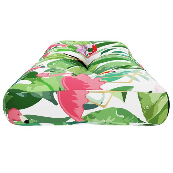 Палетна възглавница многоцветна 120x40x12 см текстил