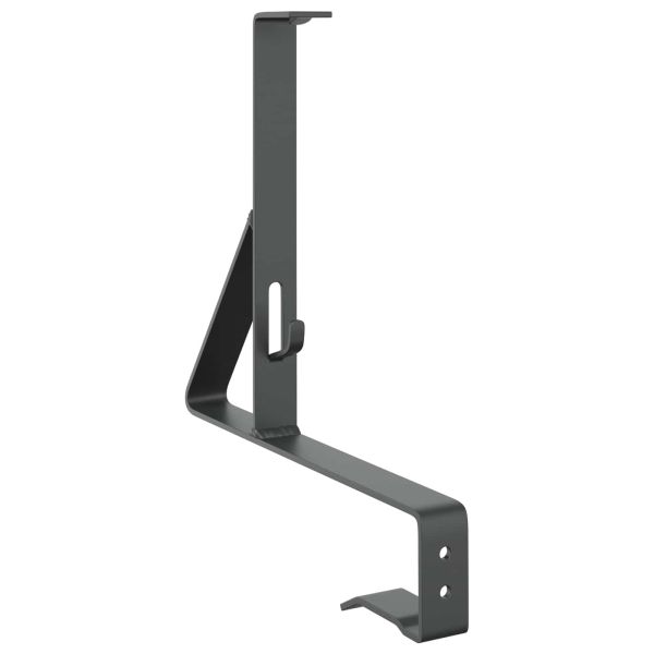 Поддръжка на снегозащита 6 pcs Антрацит 29,5 x 3 x 34,5 см