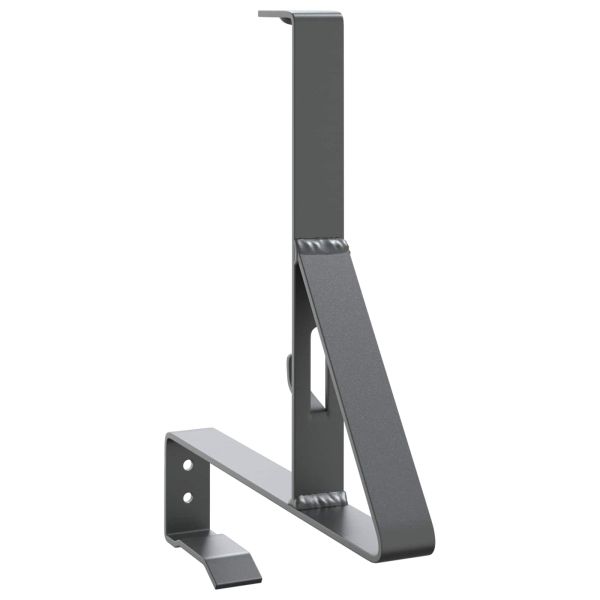 Поддръжка на снегозащита 12 pcs Антрацит 29,5 x 3 x 34,5 см