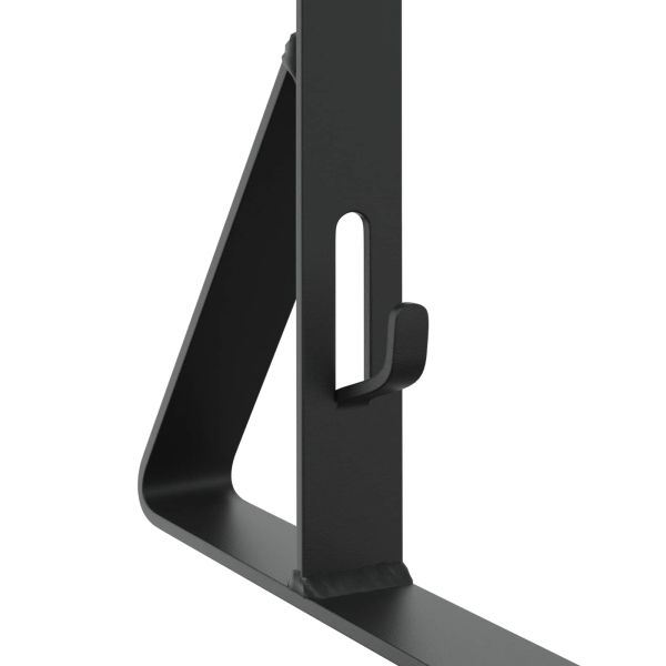 Поддръжка на снегозащита 2 pcs Черно 29,5 x 3 x 34,5 см Стомана