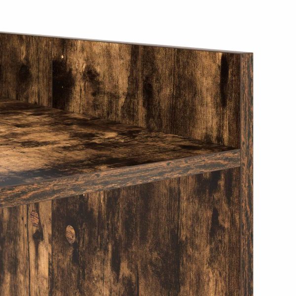 Шкаф за пералня Димян дъб 67,5 x 48 x 97 см Инженерно дърво