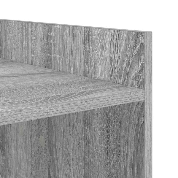 Шкаф за пералня Сив Сонома 67,5 x 48 x 97 см Инженерно дърво