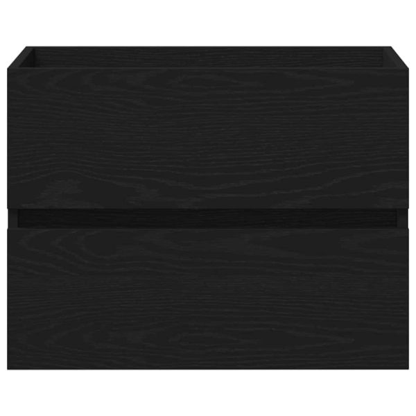 Шкаф за мивка в баня с чекмедже Черния дъб 60 x 38,5 x 45 cm