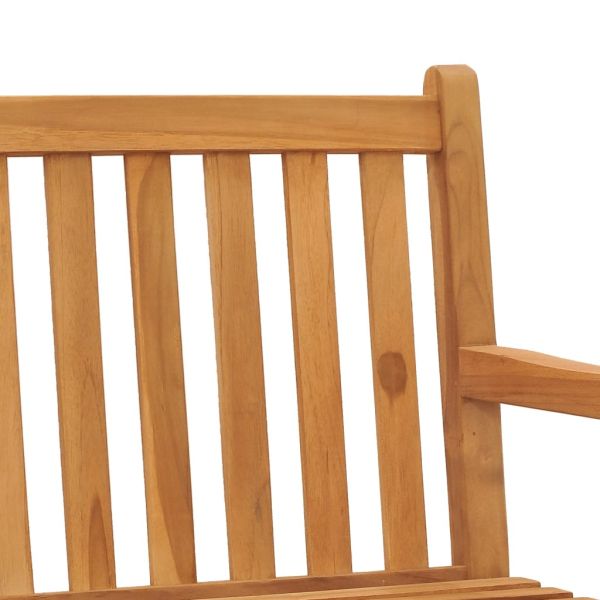 Градинска пейка, 180 см, тиково дърво масив