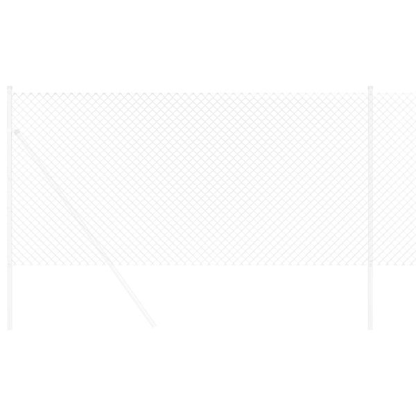 Оградa от мрежа Сребрист 10 x 1 m Поцинкована стомана