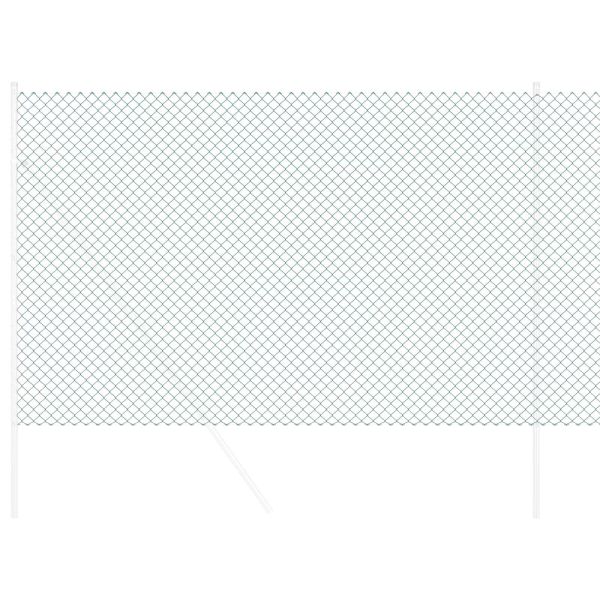 Оградa от мрежа Зелен 10 x 1,6 m Стомана