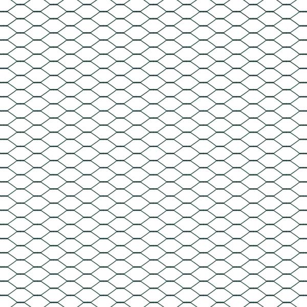 Шестоъгълна ограда Зелен 1,4 x 10 m ПВЦ