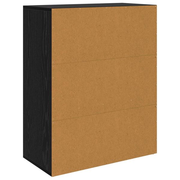 Служебен шкаф Черния дъб 60 x 30 x 75 cm Инженерно дърво