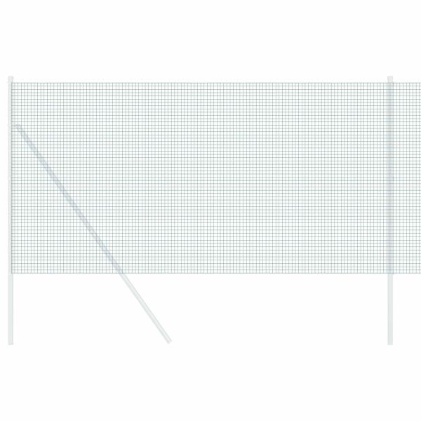 Заварена мрежа ограда Зелен 1.2 x 10 m