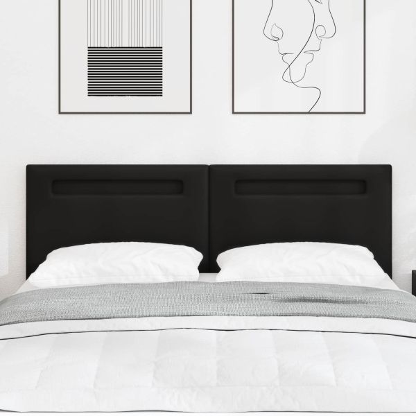 LED глава Черно 144 см Изкуствена