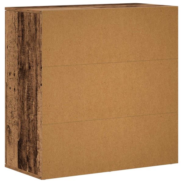 Служебен шкаф Старо дърво 79 x 38 x 80 см Инженерно дърво