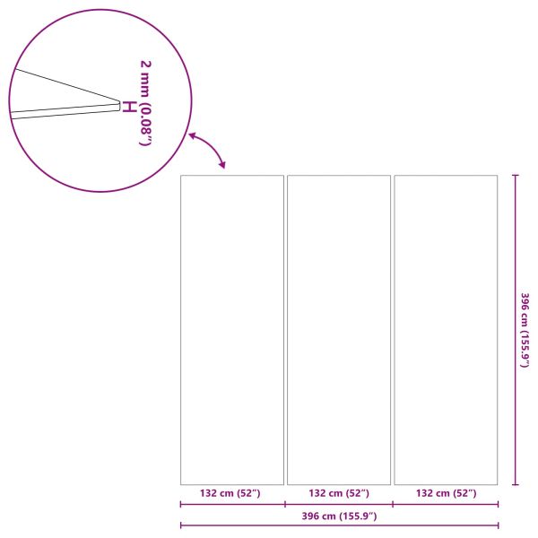Покривало за дъното на басейна Светлосиво 396 x 396 x 0,1 см