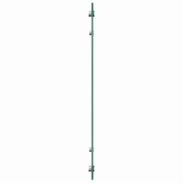 Кухненски гръб 2 pcs Светлосиво 80 x 60 cm закалено стъкло