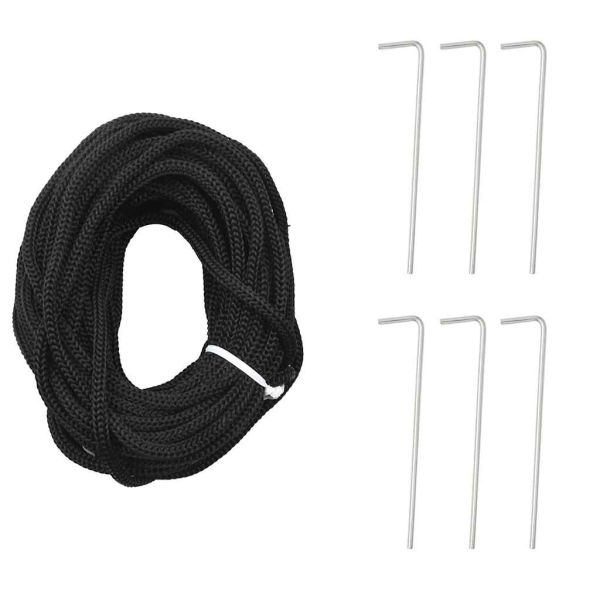 Коледна светеща елха на флагщок 200 LED синьо 180 см