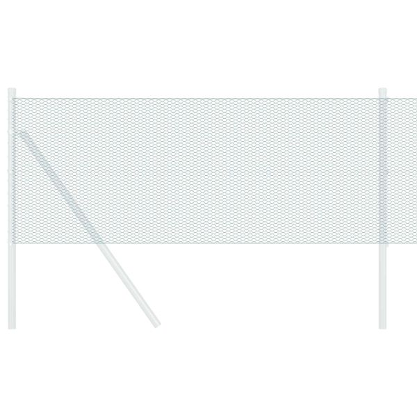 Шестоъгълна ограда Зелен 0.4 x 10 м Стомана