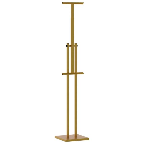 Стендове за търговски прояви 2 pcs Златист 26,5 x 26,5 x 150 см