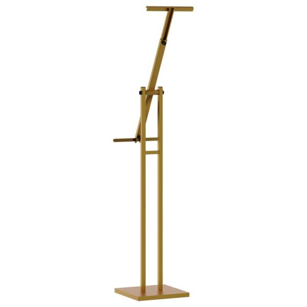 Стендове за търговски прояви 2 pcs Златист 26,5 x 26,5 x 150 см