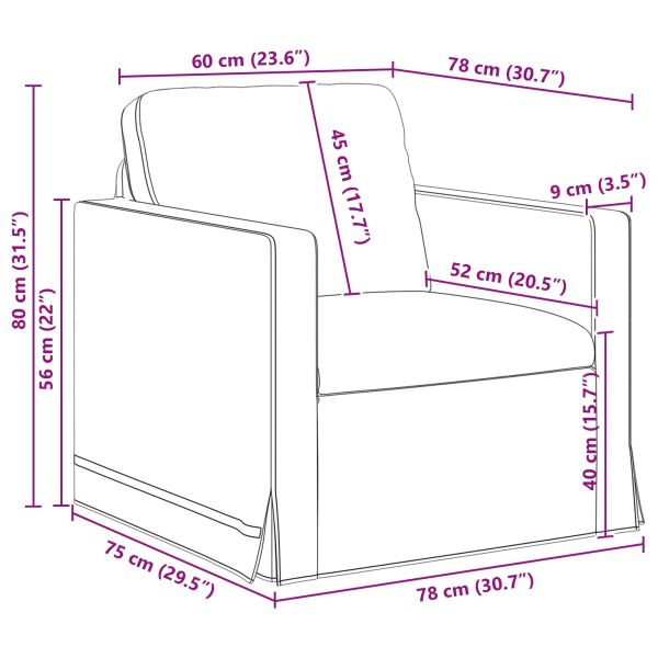 Комплект дивани 2 pcs Тъмен сив 138 x 78 x 80 см Кадифе
