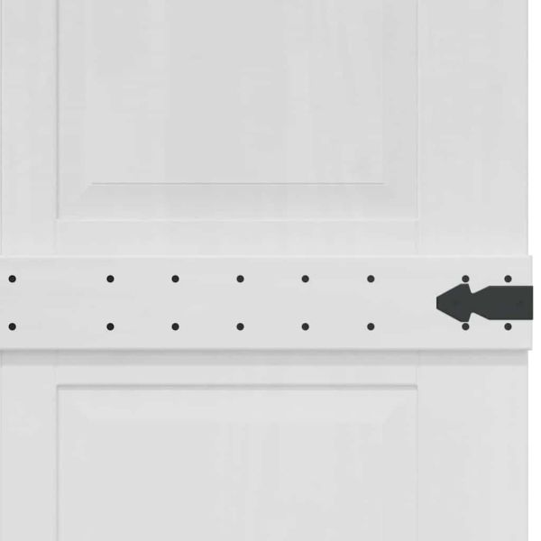 Врата Corona Бяло 80 x 210 cm Инженерно дърво