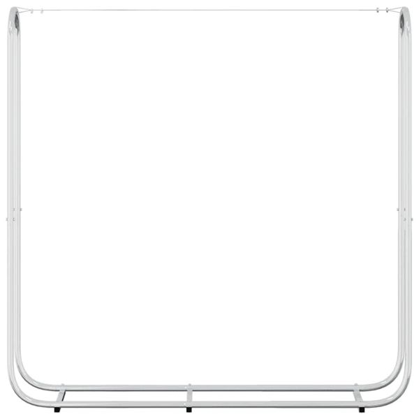 Стойка за дърва за огрев 150x25x150 cm Поцинкована стомана