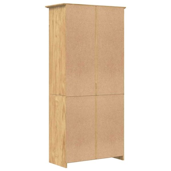 Библиотека BODO Меден кафяв 82 x 40 x 173 см Инженерно дърво