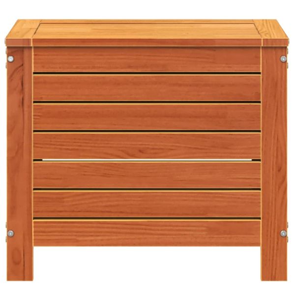 Градинска табуретка, восъчнокафява, 62x31,5x52 см, бор масив