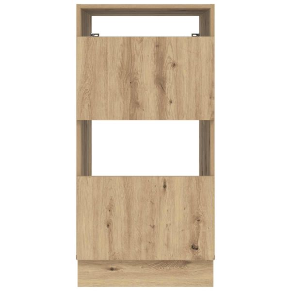 Мивка за пране с врата Дъб 50 x 68 x 102 см Инженерно дърво