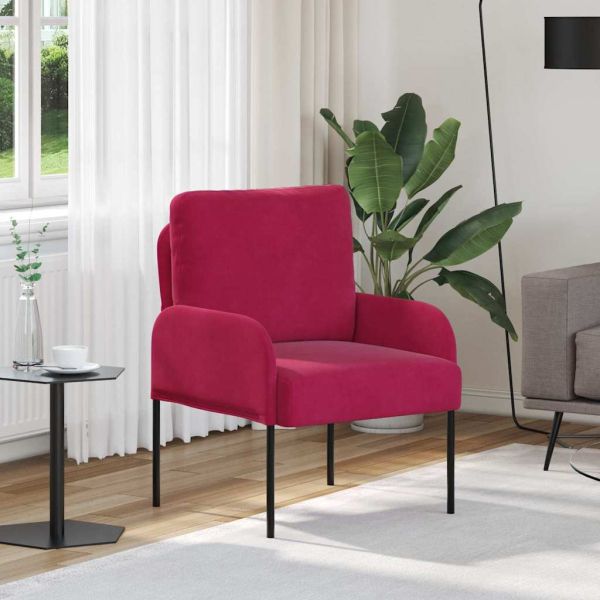 Дивани с възглавница 55cm Виненочервен Шперплат