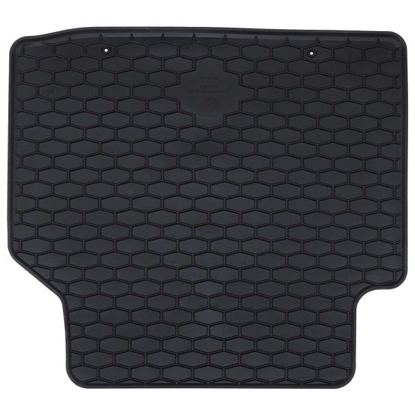 Автомобилен килим 4 pcs Черно Каучук
