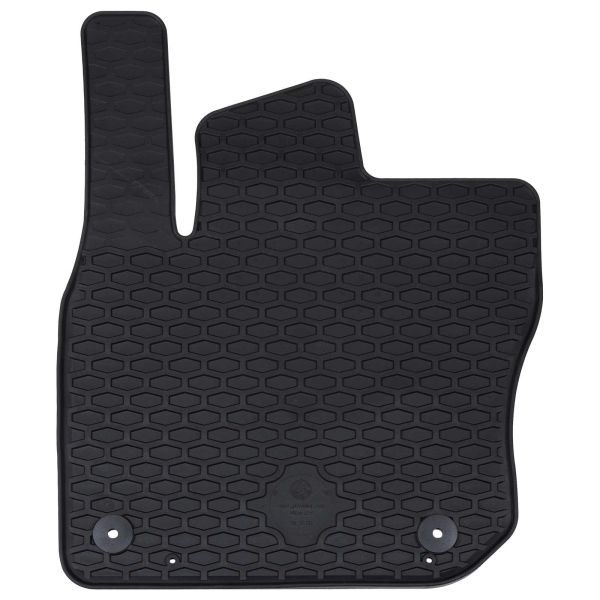 Автомобилен килим 4 pcs Черно VW TIGUAN TDI Каучук