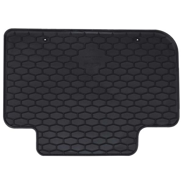 Автомобилен килим 4 pcs Черно Каучук