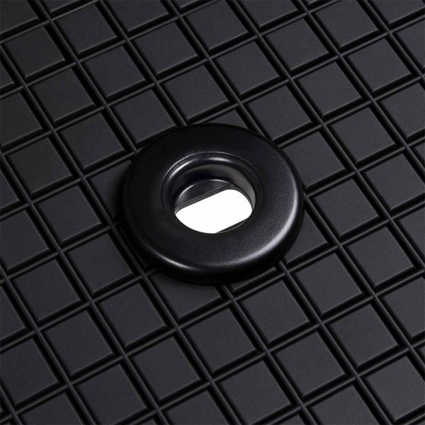 Автомобилен килим 4 pcs Черно подходящ за VW POLO 10 / 01-09 NS