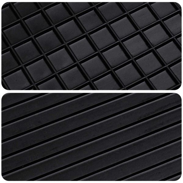 Автомобилен килим 4 pcs Черно подходящ за VW POLO 10 / 01-09 NS