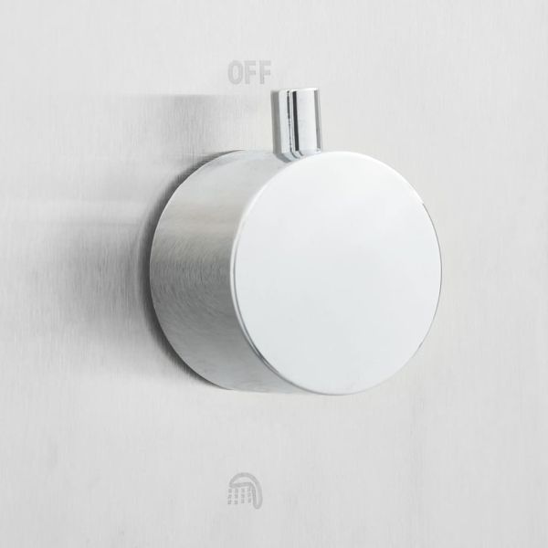 Градински душ с корито, WPC, неръждаема стомана