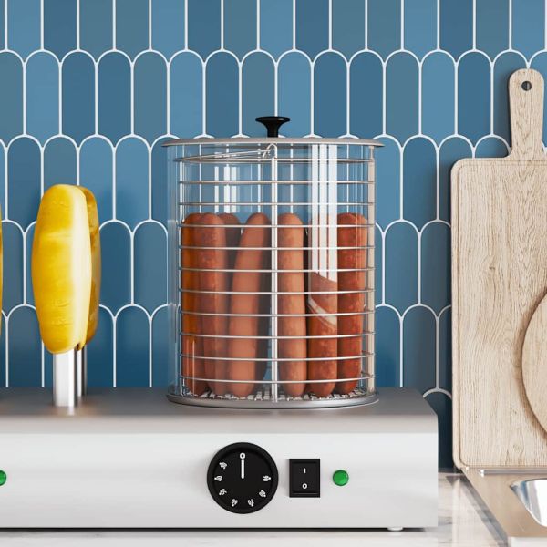 Стъклен цилиндър за машина за хотдог, 200x240 мм