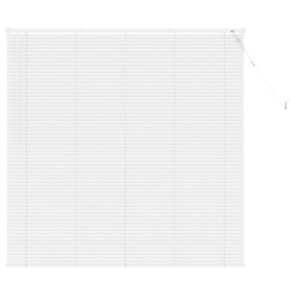 Венецианска щора Регулирума Бял 150 x 160 cm ПВЦ