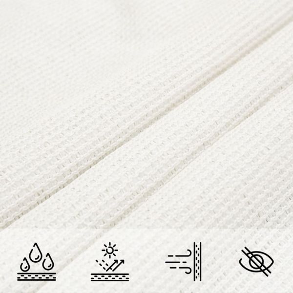 Платно-сенник, 160 г/м², бял, 5x7x7 м, HDPE