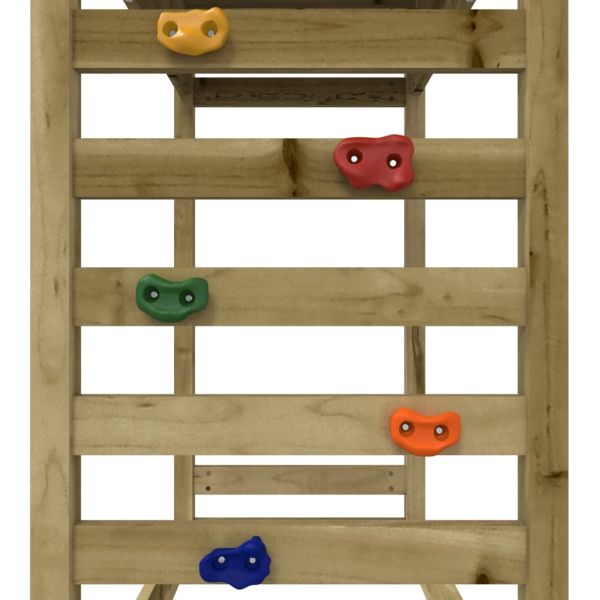 Комбинирано детско съоръжение за игра, импрегниран бор