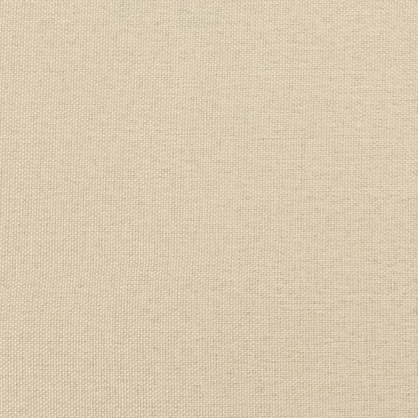 Боксспринг легло с матрак, кремаво, 120x190 см, плат