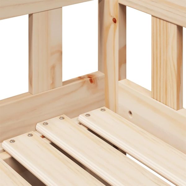 Дневно легло с уширение и чекмеджета, без матрак, 80x200 см