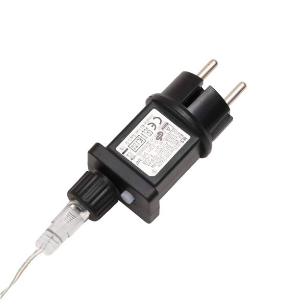 Коледна лампа с LED, сгъваема, червена, 57 см