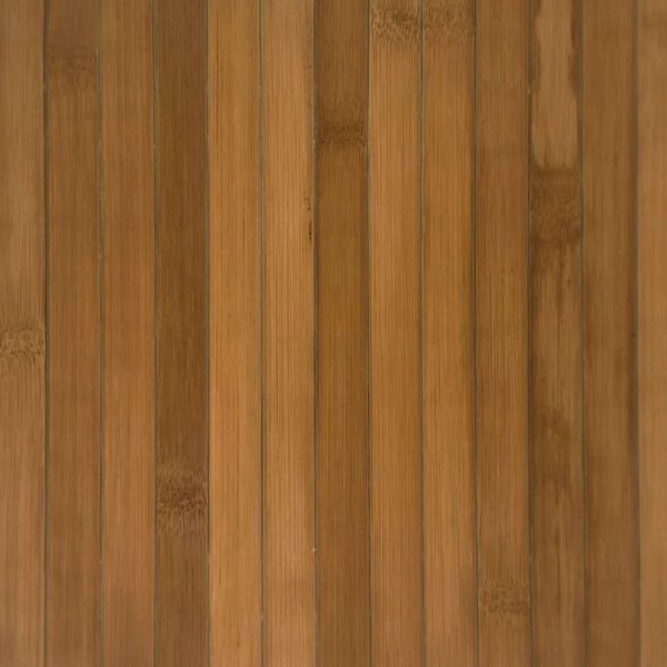 Килим, правоъгълен, кафяв, 80x200 см, бамбук