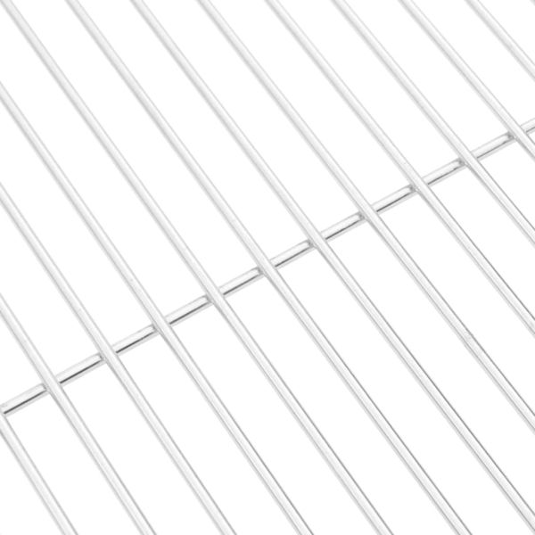 Решетка за барбекю, кръгла, Ø50 см, неръждаема стомана 304