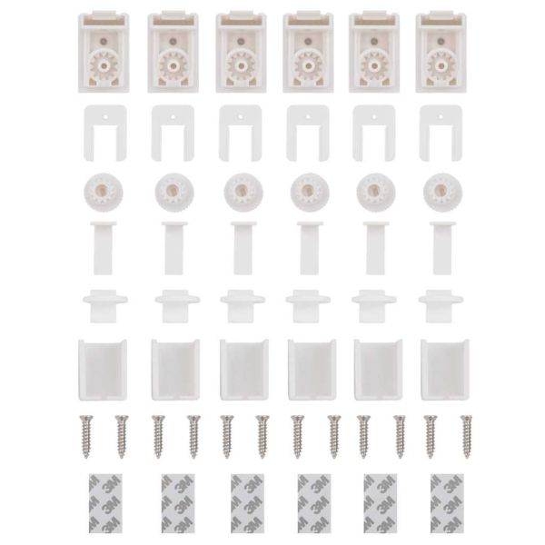 Плисирана щора Антрацит 115x150 cm Ширина на плата 114,4 cm