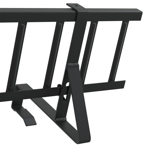 Снегозадържател за покрив Черно 300 x 29,5 x 34,5 см Стомана