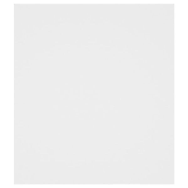 Странична маса, бяла, 60x40x45 см, ПДЧ