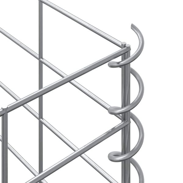 Габиони повдигнати лехи, 3 бр, 30x30x150 см, желязо