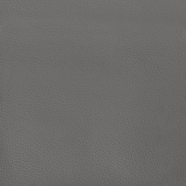 Боксспринг легло с матрак и LED сиво 120x190 см изкуствена кожа