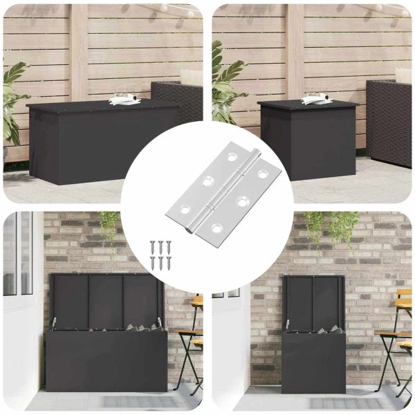 Панта Едноцветен 899 pcs Сребрист 58 x 35 x 1 мм Стомана